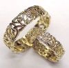 10ct Gold Trinity Knot Wedding Set