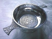 Pewter Celtic Quaich